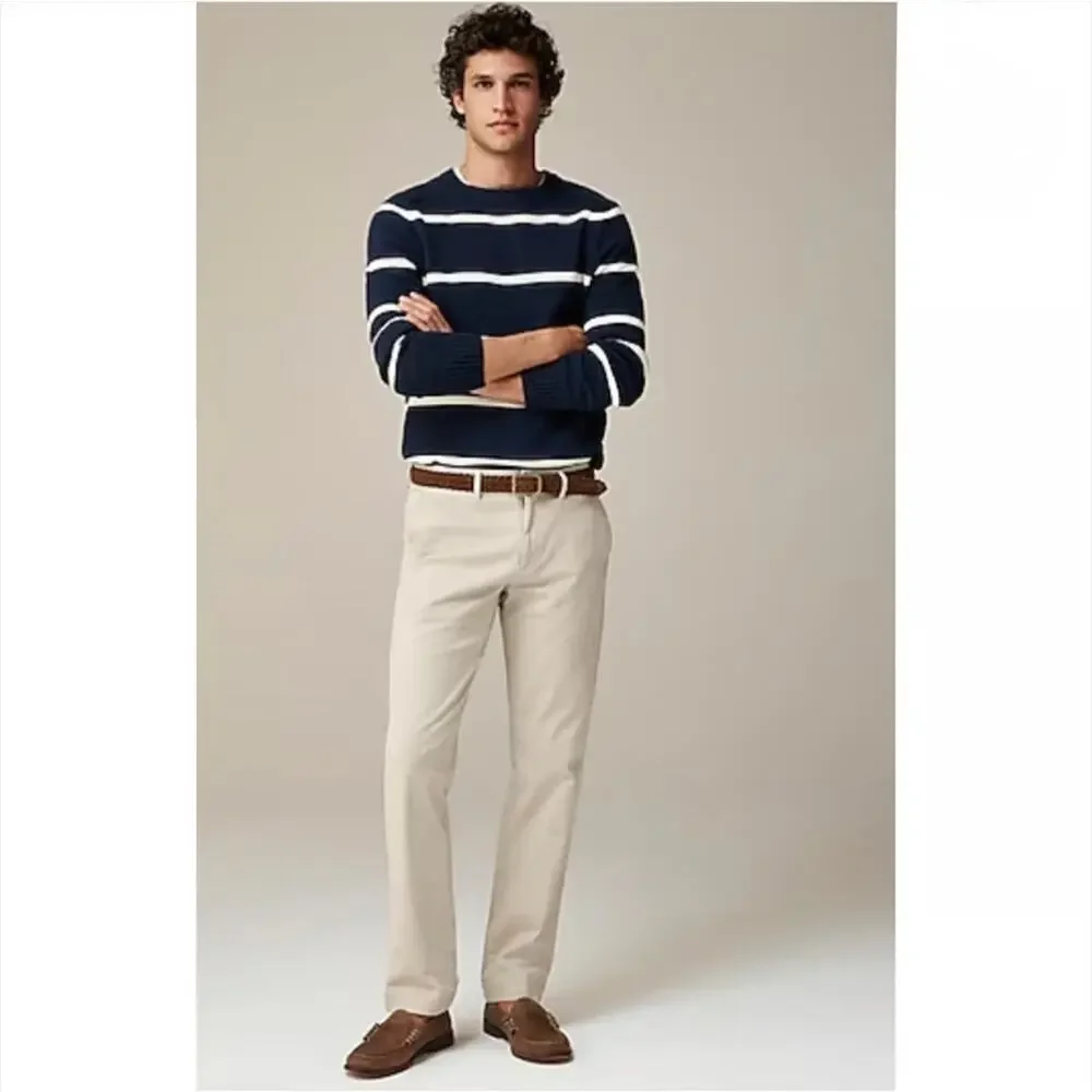 J. Crew Men's 770 Straight-Fit Stretch Chino Pant AR886 Lt Blue Size 33/30 NWOT